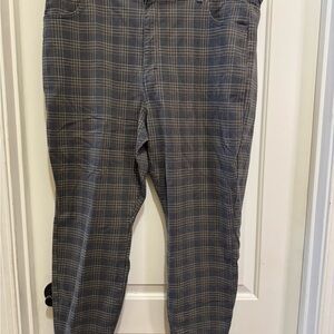 Stylish Plaid Women’s Pants